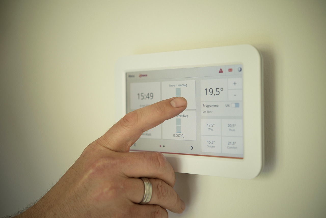 Energy monitoring app showing savings